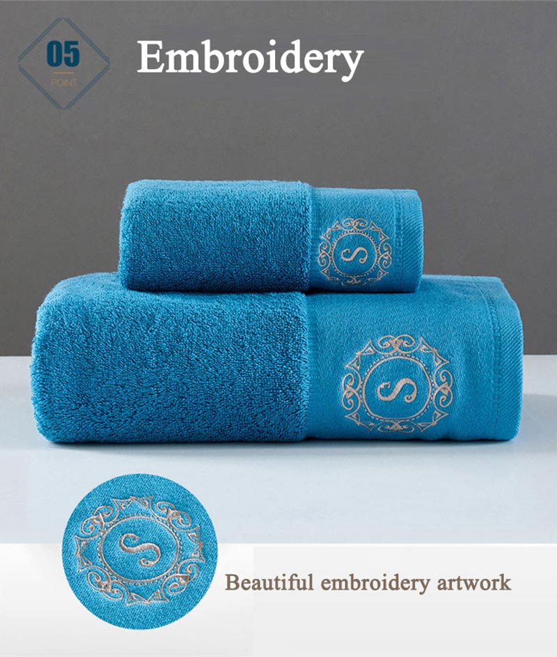 customized embroidered logo white 100% cotton terry luxury hotel bath sheet set egyptian cotton towels10