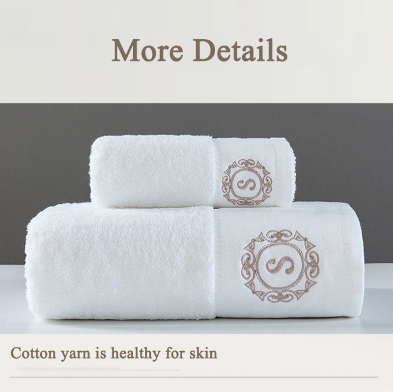 customized embroidered logo white 100% cotton terry luxury hotel bath sheet set egyptian cotton towels11
