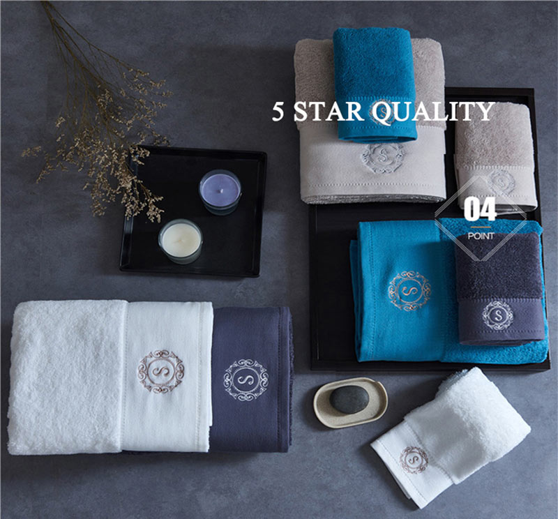 customized embroidered logo white 100% cotton terry luxury hotel bath sheet set egyptian cotton towels9