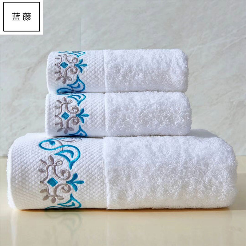 towels bath set luxury hotel 100% cotton, best brand hilton hotel 21 bath towels 5