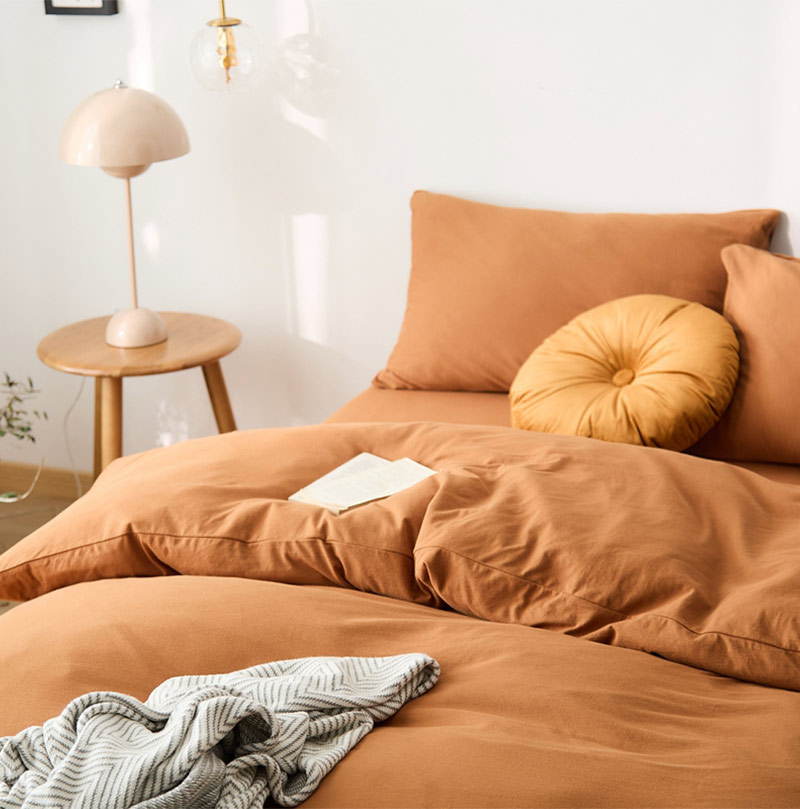 wholesale luxury 100% cotton  comforter bed sheet bedding set 7